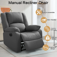 phoenix 1 seater motorised recliner spacious luxurious diy friendly grey