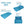 Rejoice Sofa Cum Bed - 1 Seater, Plain Cushion (Jute Fabric- Sky Blue)