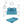 Rejoice Sofa Cum Bed - 2  Seater, Plain Cushion ( Jute Fabric,  Blue )