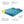 Rejoice Sofa Cum Bed - 3  Seater, Plain Cushion ( Jute Fabric, Sky Blue )