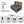 Rejoice Sofa Cum Bed - 1 Seater, Plain Cushion ( Jute Fabric,  Brown )
