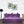 Rejoice Sofa Cum Bed Cover - 3 Seater, Plain Cushion ( Premium Molfino Fabric,  Purple )