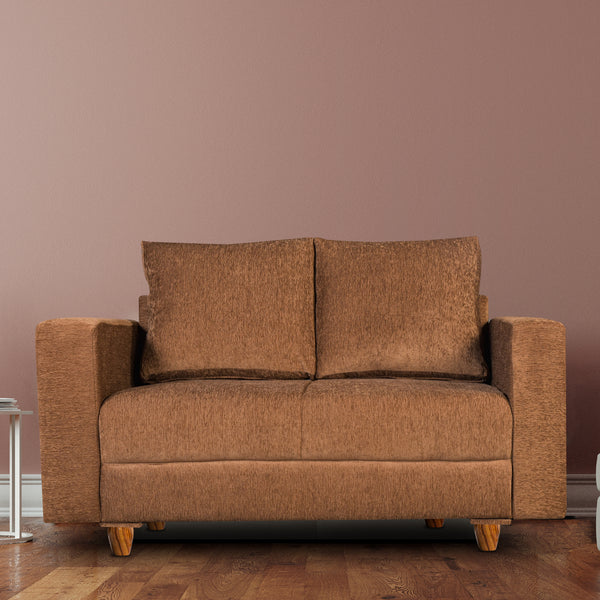 Rio 2 Seater Sofa- ( Premium Molfino Fabric- Beige )
