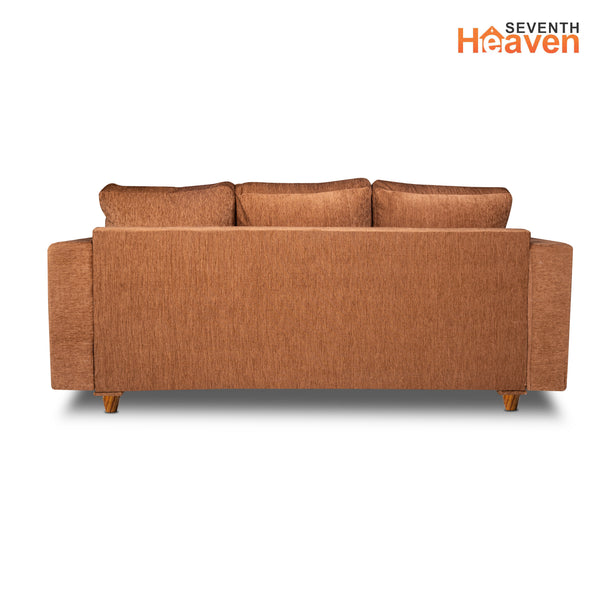 Rio 5 Seater Sofa- (3+1+1) ( Premium Molfino Fabric- Beige )