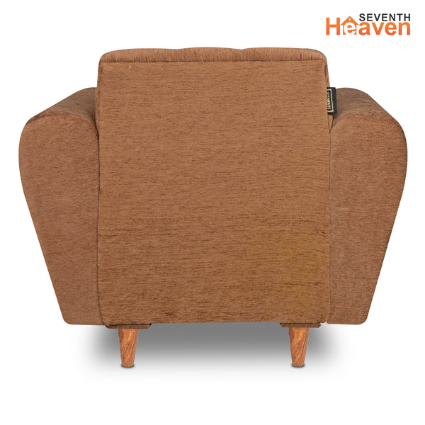 Milan (3+1+1) Seater Sofa - ( Premium Molfino Fabric- Beige )