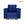 Rio 5 Seater Sofa- (3+1+1) ( Premium Molfino Fabric- Blue )