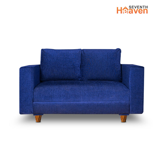 Rio 5 Seater Sofa- (3+2) ( Premium Molfino Fabric- Blue )