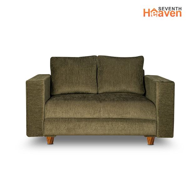 Rio 5 Seater Sofa- (3+2) ( Premium Molfino Fabric- Green )