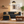 Sydney 4 Seater Sofa Set with Ottoman- ( Plush Suede Fabric- Black )