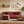 Sydney 4 Seater Sofa Set with Ottoman- ( Plush Suede Fabric- Maroon )