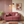 London 2 Seater Sofa- ( Plush Suede Fabric- Peach )