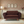 Milan 2 Seater Sofa - ( Premium Molfino Fabric- Brown )