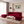Tokyo 5 Seater Sofa Set with 2 Ottomans- ( Premium Molfino Fabric- Maroon )