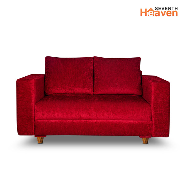 Rio 5 Seater Sofa- (3+2) ( Premium Molfino Fabric- Maroon )