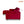 Berlin 6 Seater Sofa Left Corner- ( Premium Molfino Fabric- Maroon )