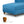 Berlin 6 Seater Sofa Left Corner- ( Premium Molfino Fabric- Sky Blue )